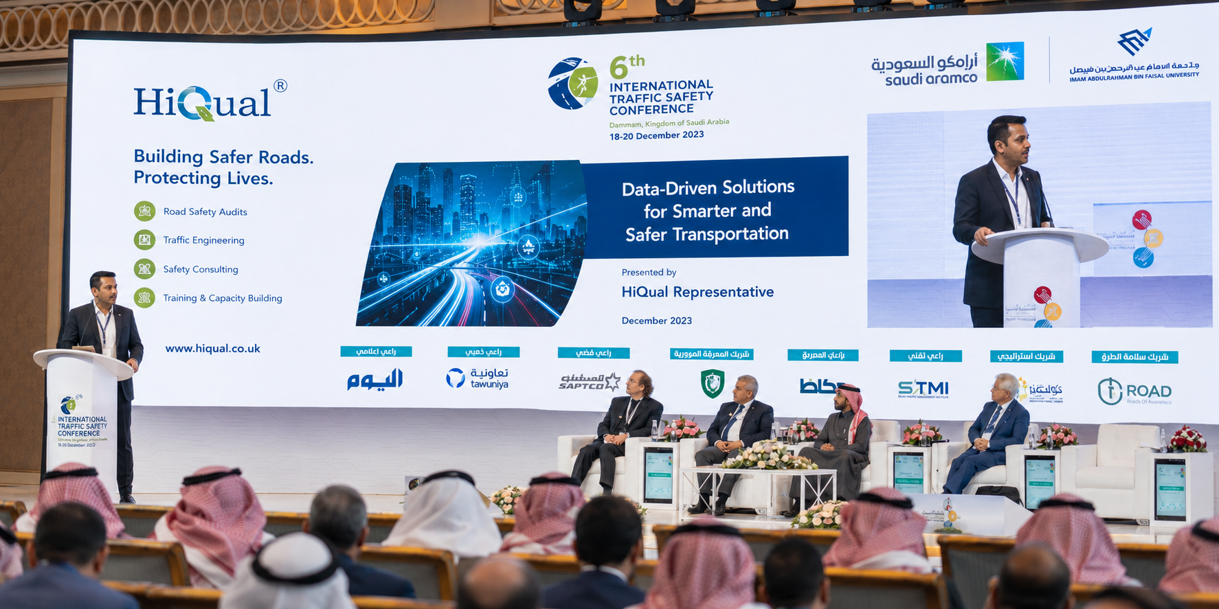 HiQual at the International Traffic Safety Conference in Dammam