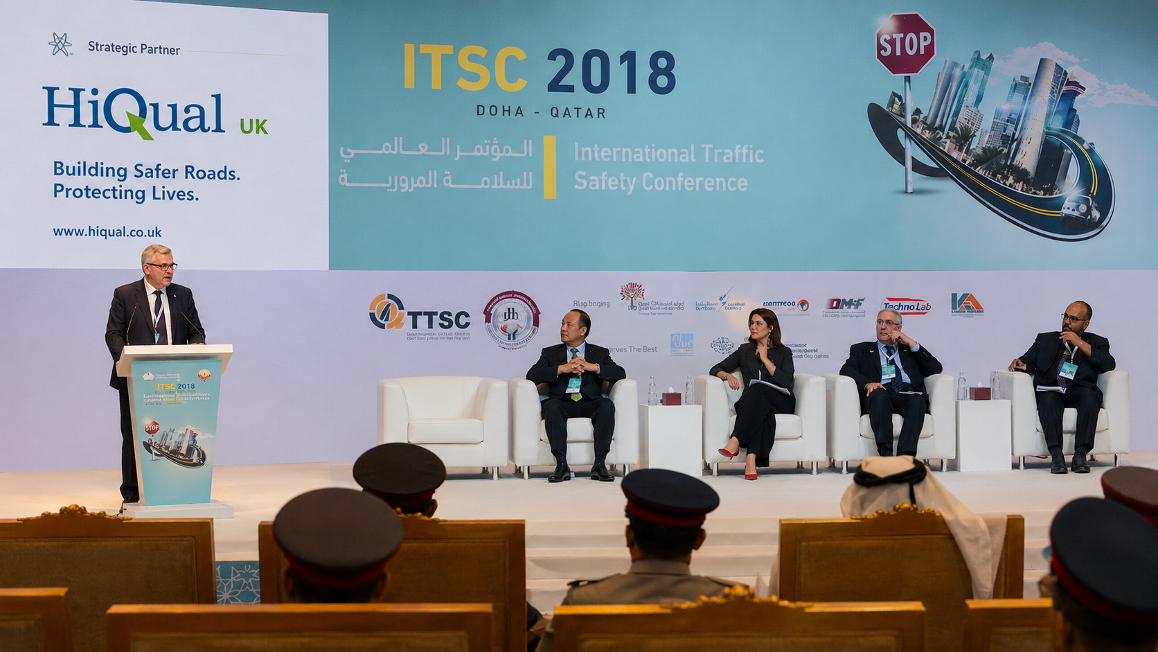 HiQual UK at ITSC 2018 in Doha, Qatar